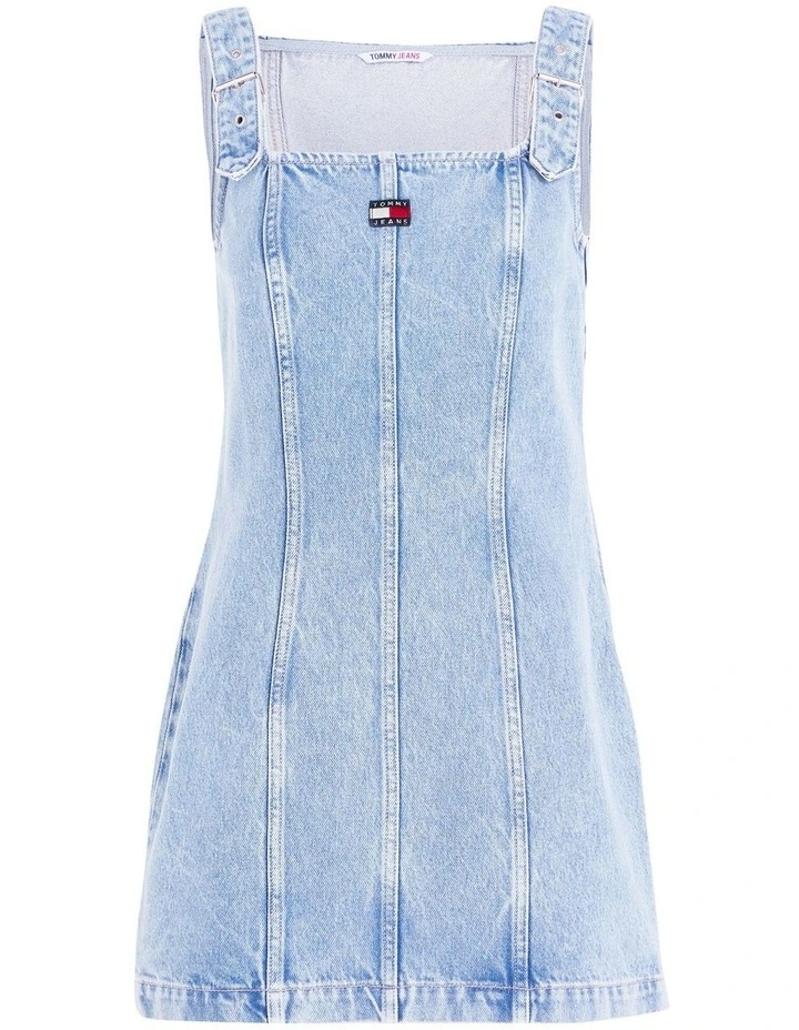 Tommy Hilfiger Denim Buckle Strap Mini Dress in Blue | MYER Tommy Hilfiger Denim Buckle Strap Mini Dress in Blue | MYER
