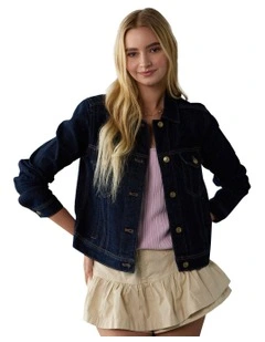 Classic Denim Jacket in Indigo
