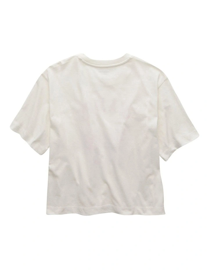 Boxy Destination Graphic T-shirt in White image 4