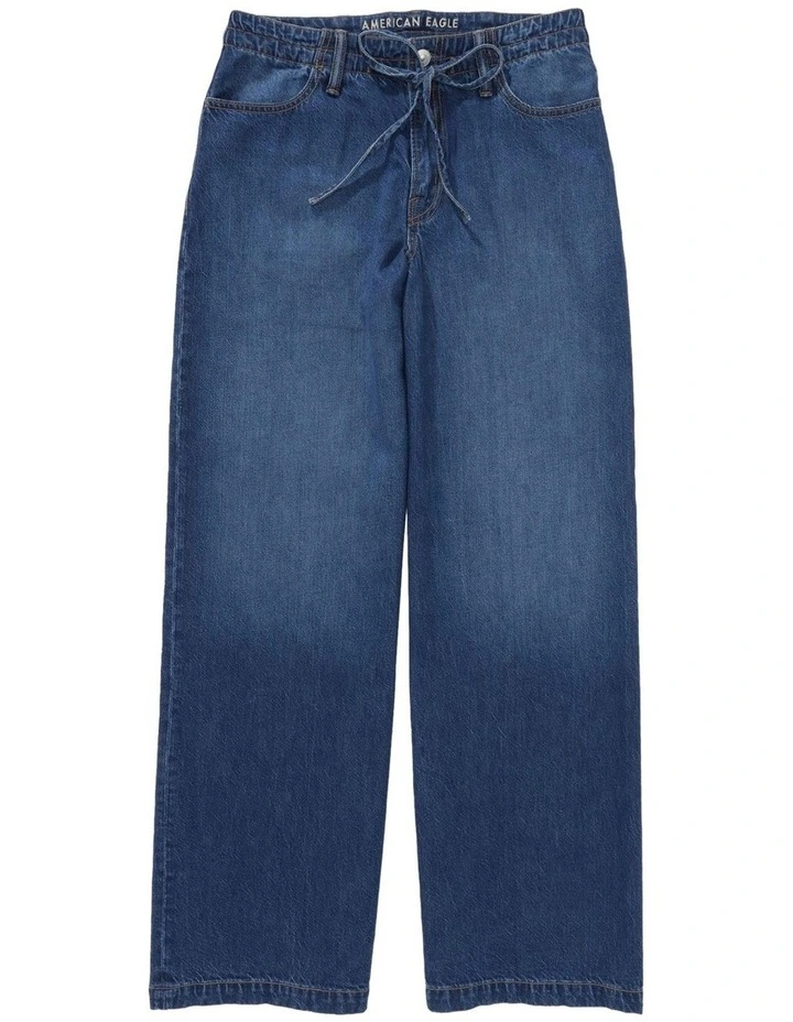 Strigid Low-Rise Ultra Wide-Leg Jean in Dark Clouds image 3