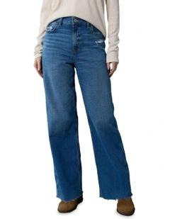Dreamy Drapey Stretch Super Jean in Light Wash