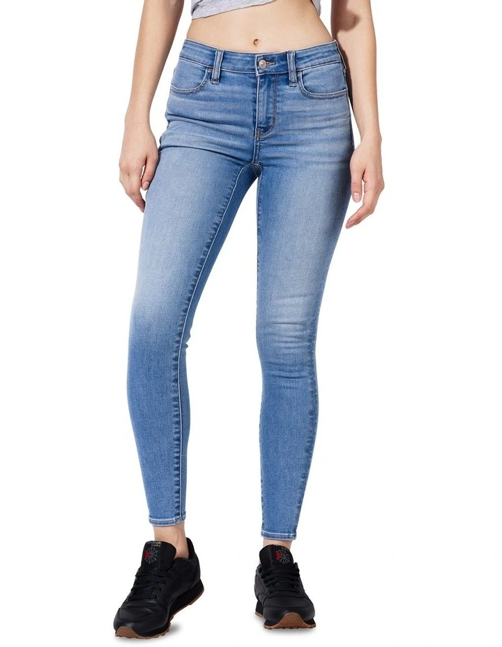 Ne(x)t Level Low-Rise Jegging in Blue image 1
