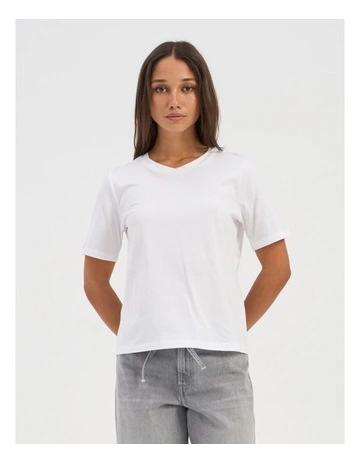 Regular Fit T-shirt in White