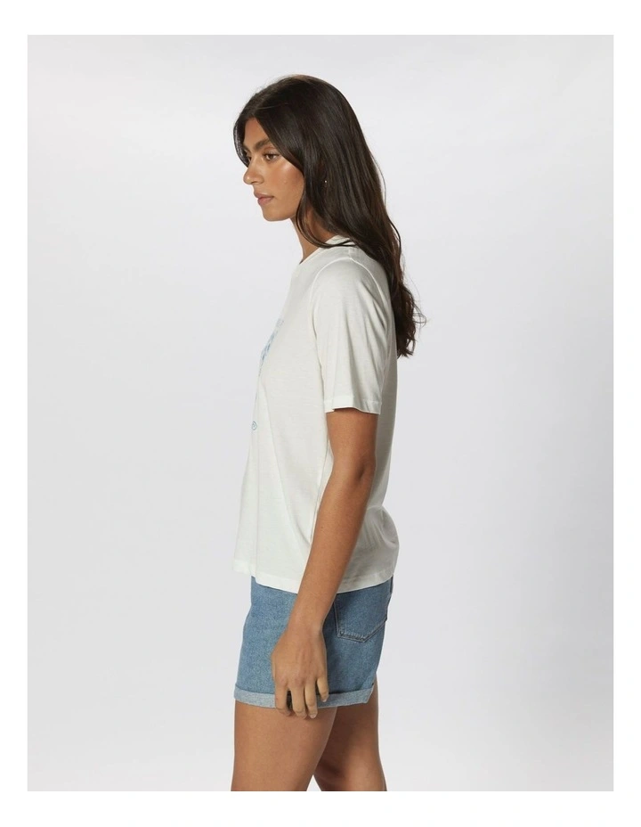 ONLY Harriet Life Tee in White MYER