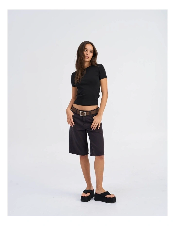 Riley Everyday Top in Black image 3