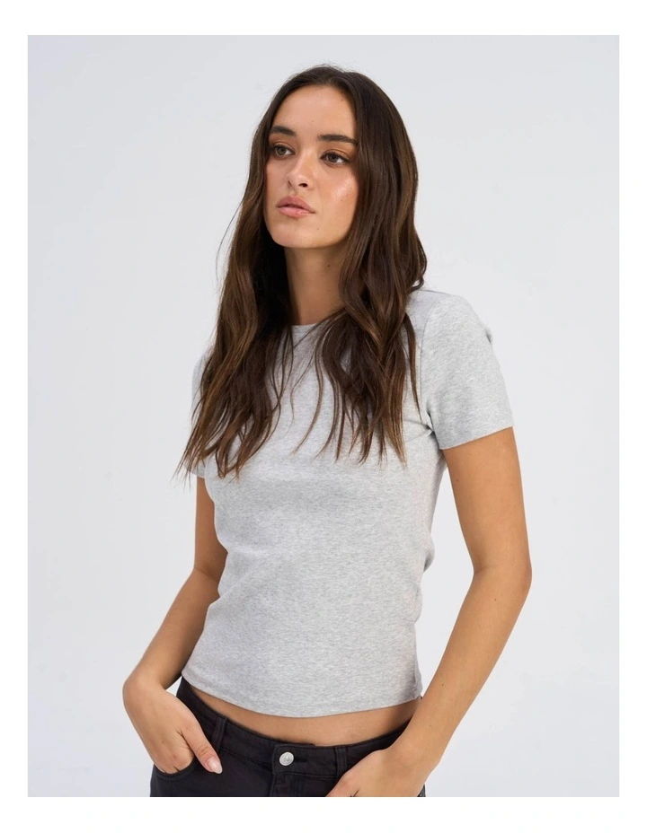 Riley Everyday Top in Grey image 1