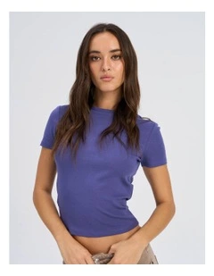 Riley Everyday Top in Navy