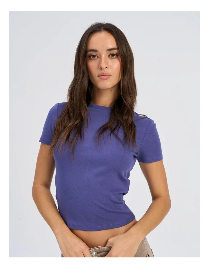 Riley Everyday Top in Navy image 1
