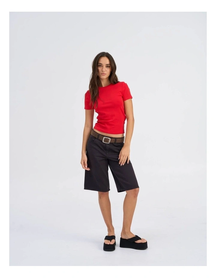 Riley Everyday Top in Red image 2