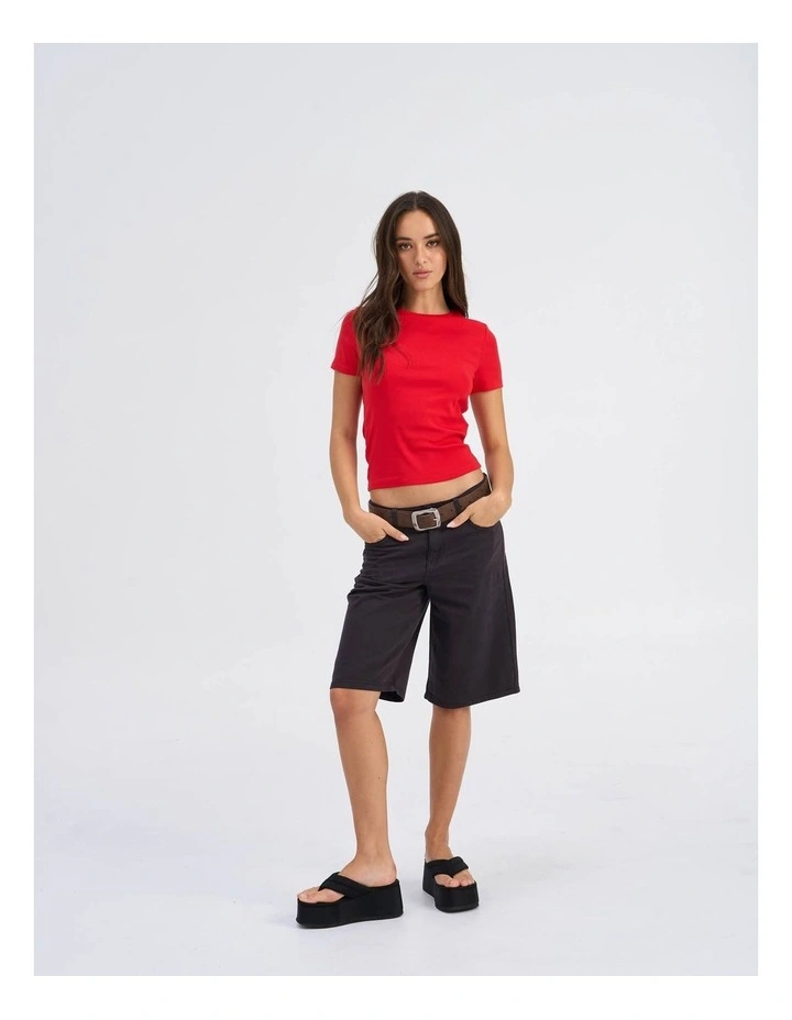 Riley Everyday Top in Red image 3