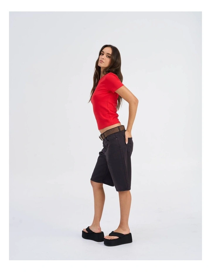 Riley Everyday Top in Red image 4