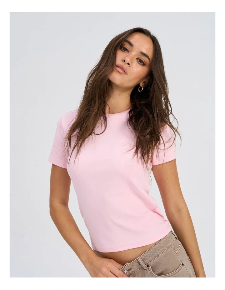 Riley Everyday Top in Light Pink image 6
