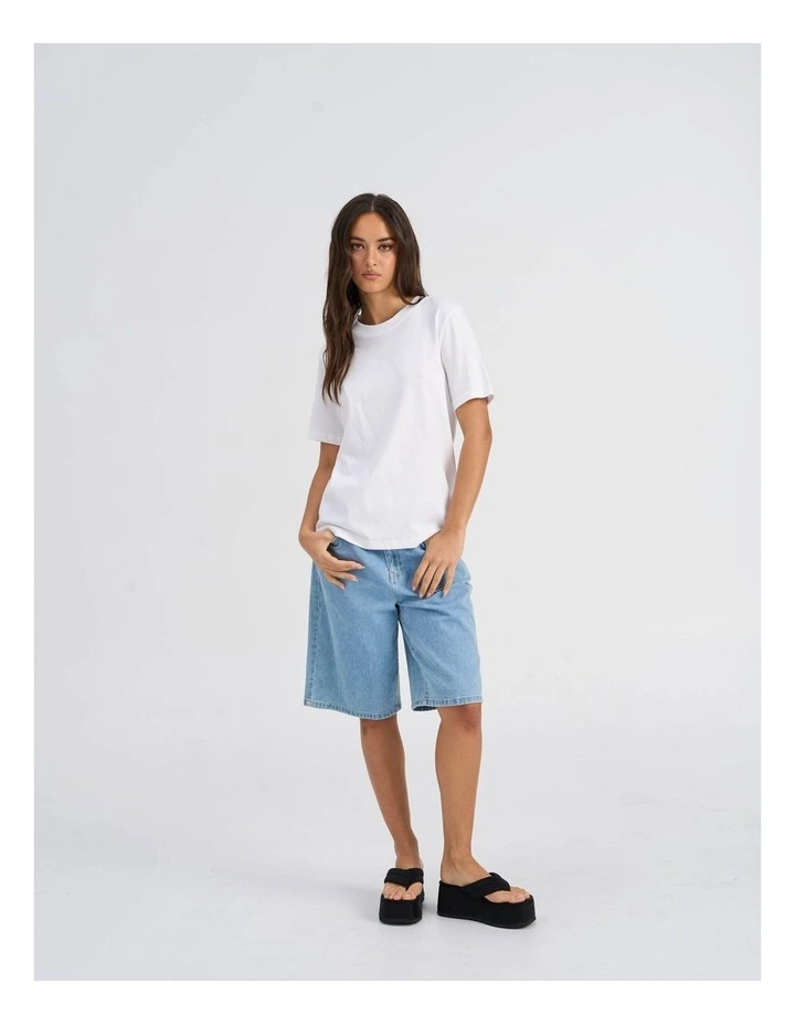 Wendy Cotton T-Shirt in White image 3