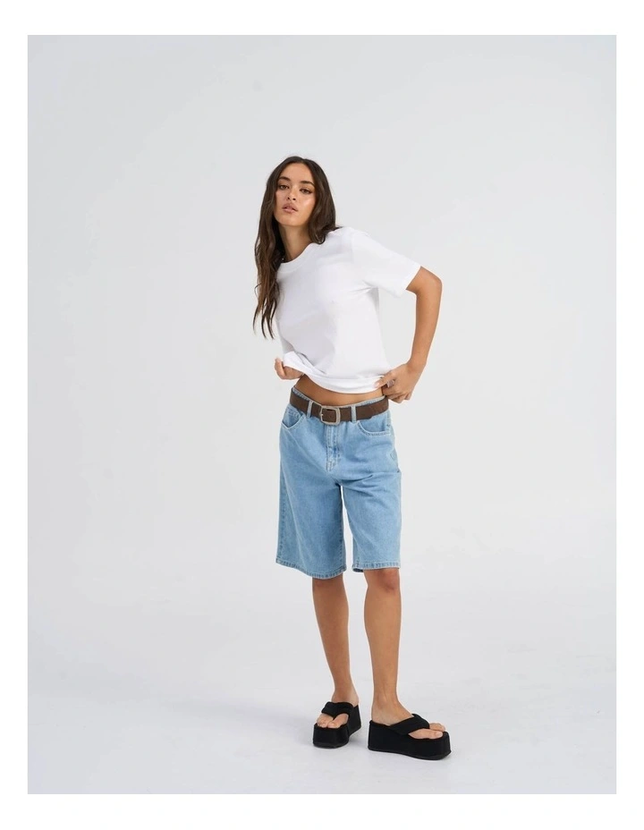 Wendy Cotton T-Shirt in White image 4