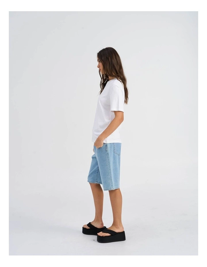 Wendy Cotton T-Shirt in White image 5
