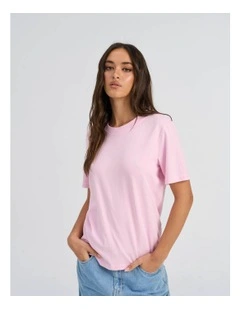 Wendy Cotton T-Shirt in Pink