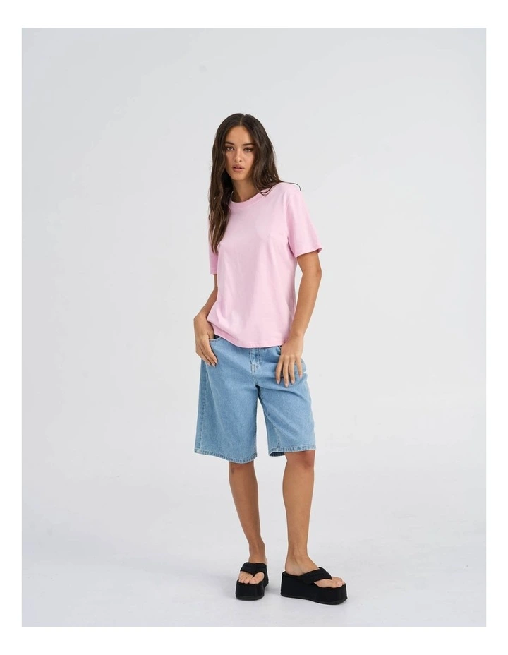 Wendy Cotton T-Shirt in Pink image 2