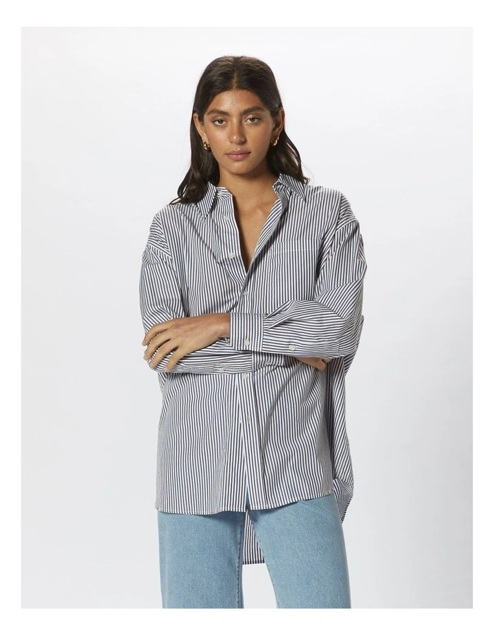 Tory Loose Shirt in White image 2