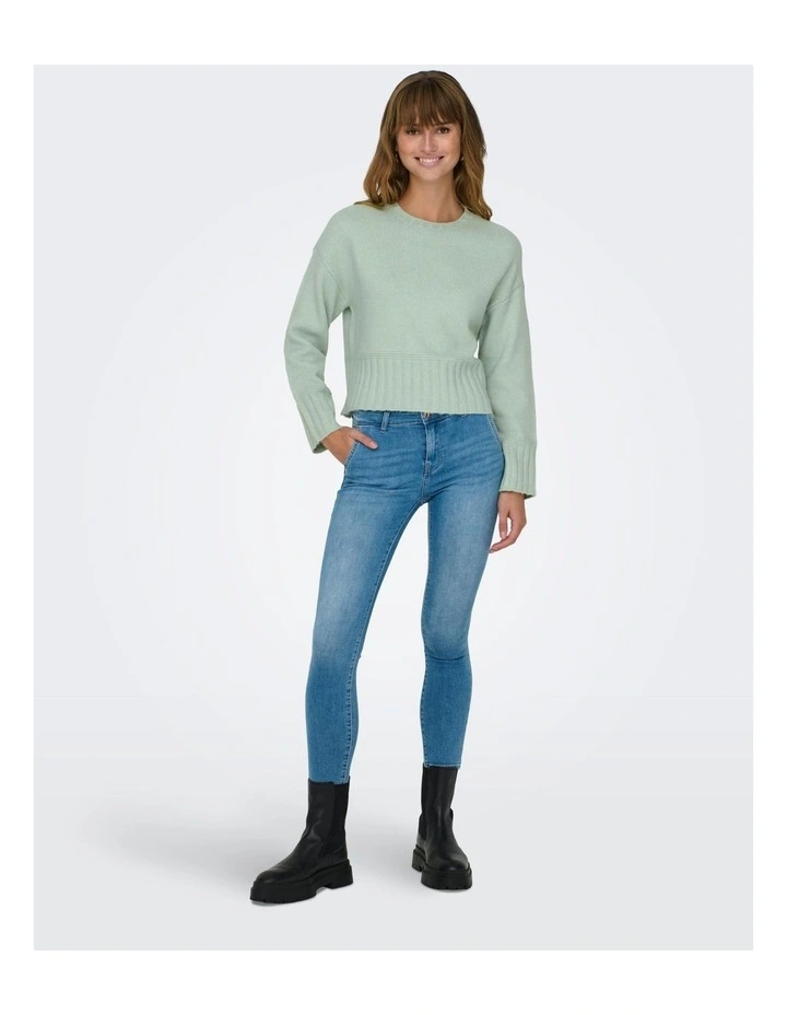 Allie Life Knit Pullover in Grey image 2