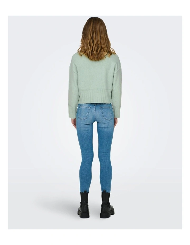 Allie Life Knit Pullover in Grey image 3