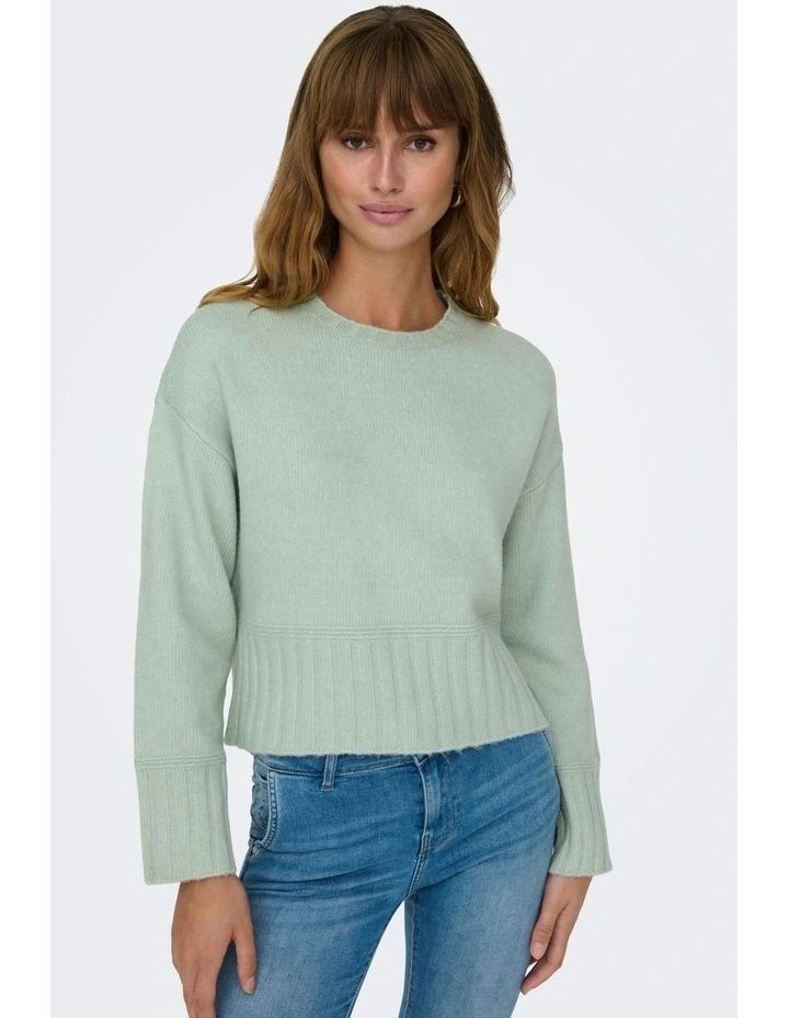 Allie Life Knit Pullover in Grey image 4