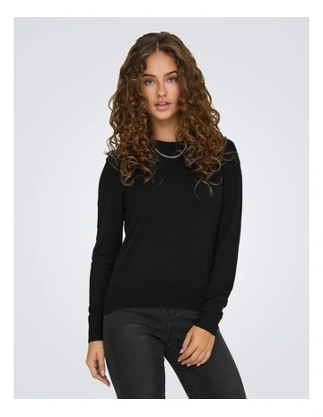 Venice Life Long Sleeve Knit in Black