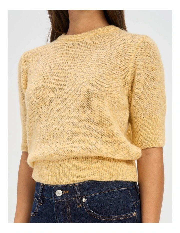 Kristy Knit Top in Green image 5