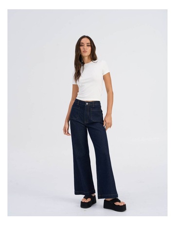 Dark Blue Denim colour