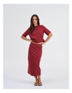 Silvina Cotton Maxi Skirt