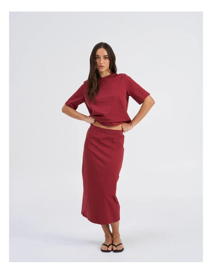 Silvina Cotton Maxi Skirt image 1