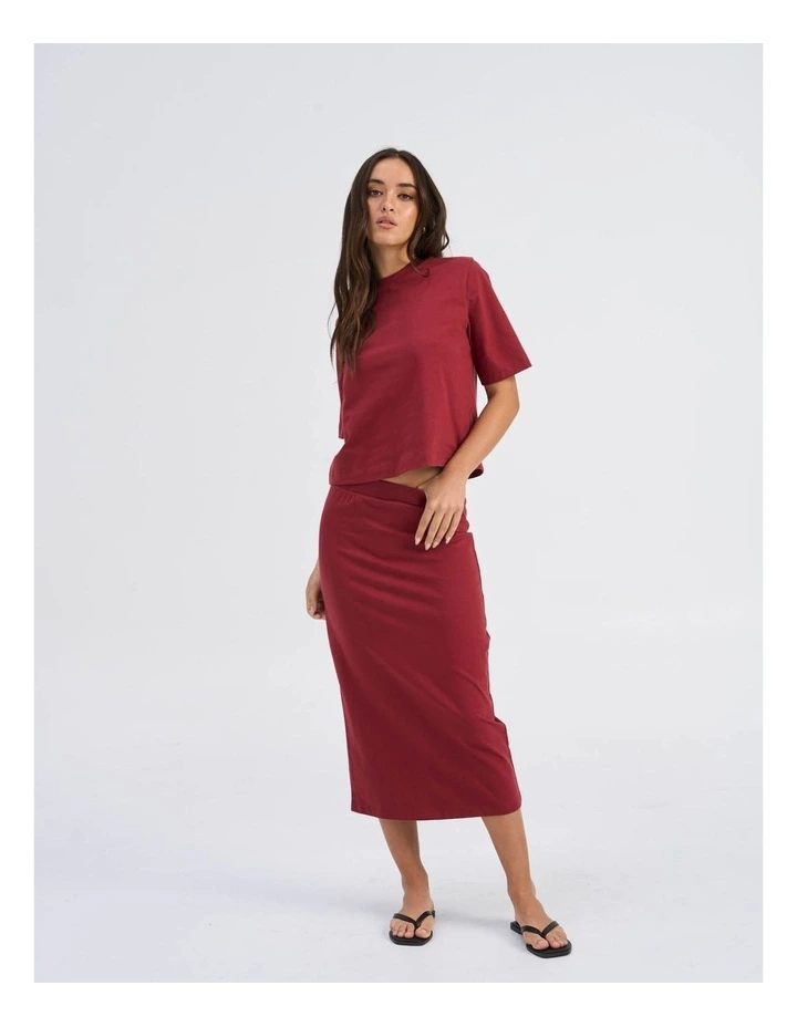 Silvina Cotton Maxi Skirt image 3