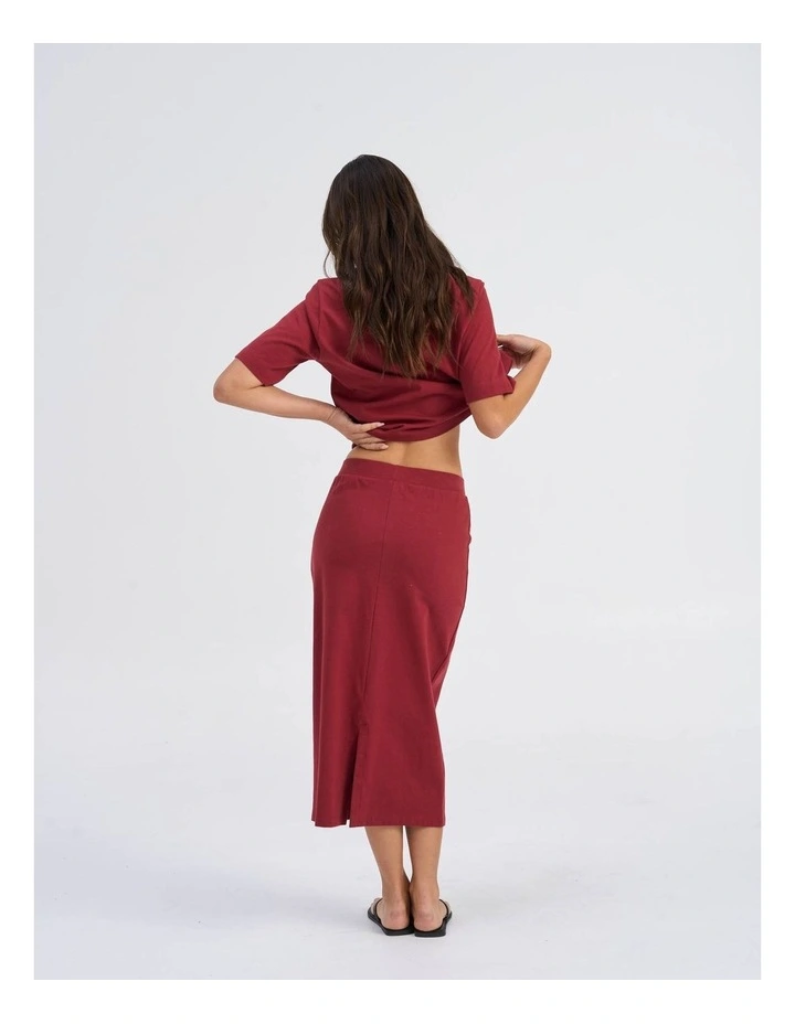 Silvina Cotton Maxi Skirt image 6