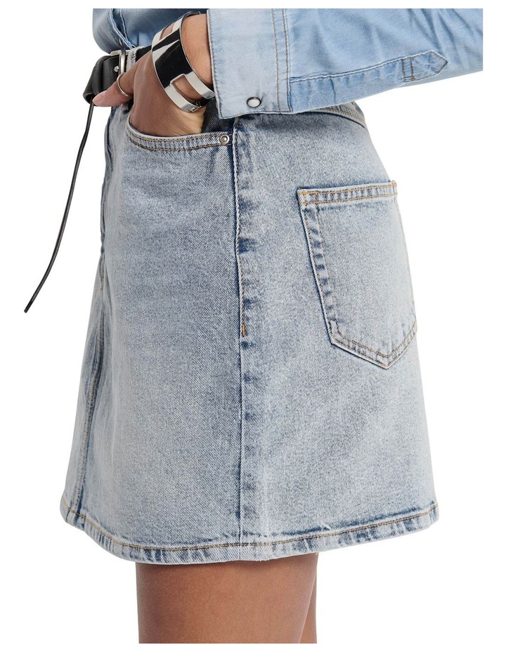 myer denim skirt