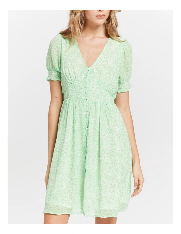 Amanda Dress in Green image 4