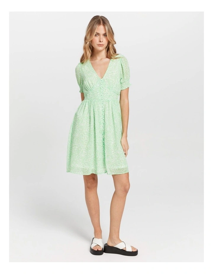 Amanda Dress in Green image 5