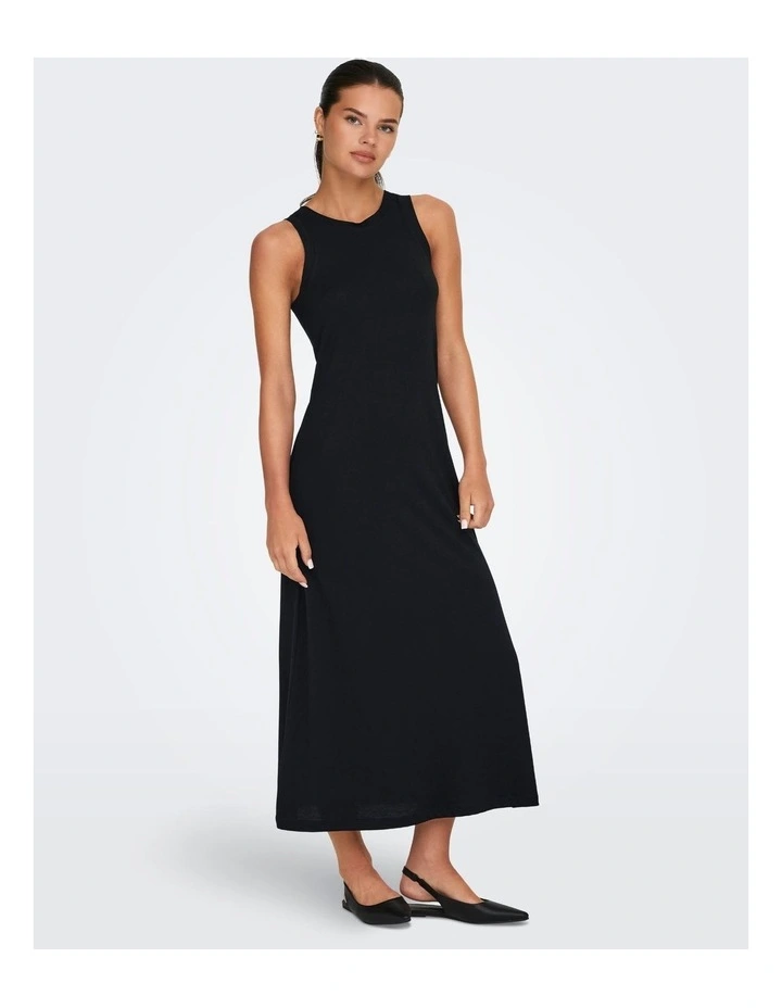 May Life Maxi Dress in Black image 3