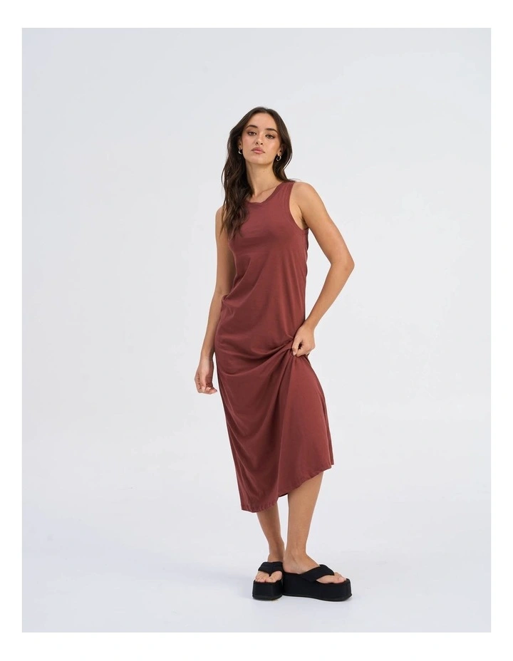 May Life Maxi Dress in Red image 1