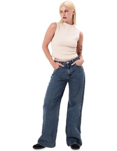 95 Baggy Charly in Dark Denim