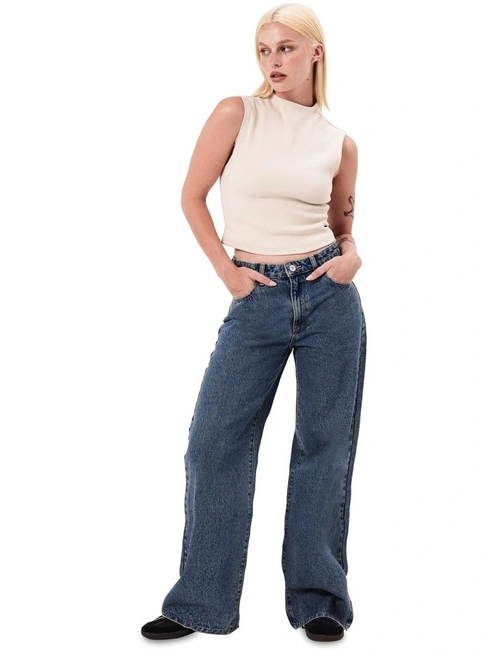 95 Baggy Charly in Dark Denim image 1