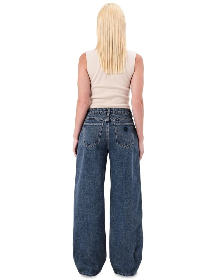 95 Baggy Charly in Dark Denim image 2