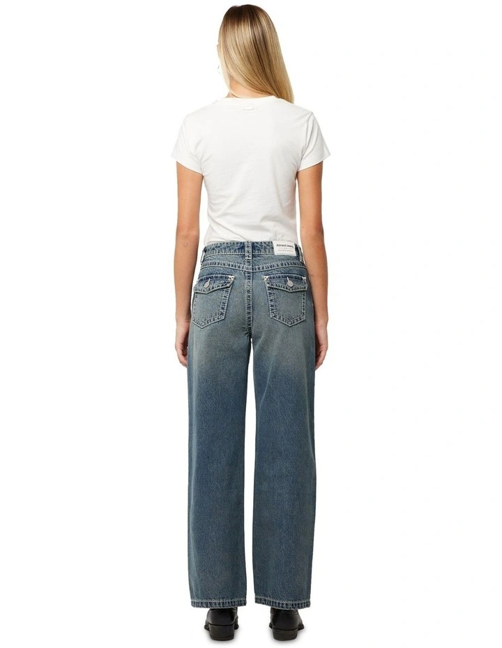 95 Mid Baggy Pant in Amber image 6