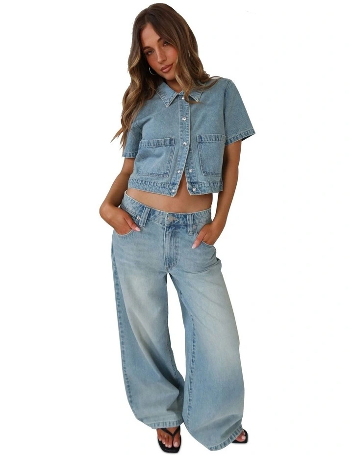 99 Mega Baggy Jeans in Brittney image 3