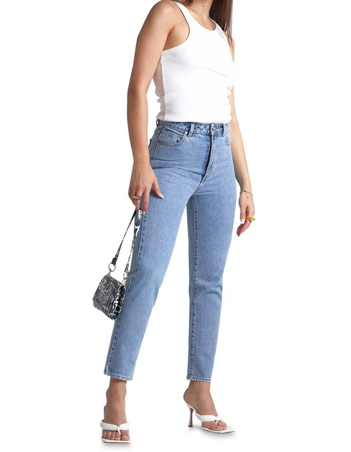 A 94 High Slim Jean Ariane Organic Blue image 1