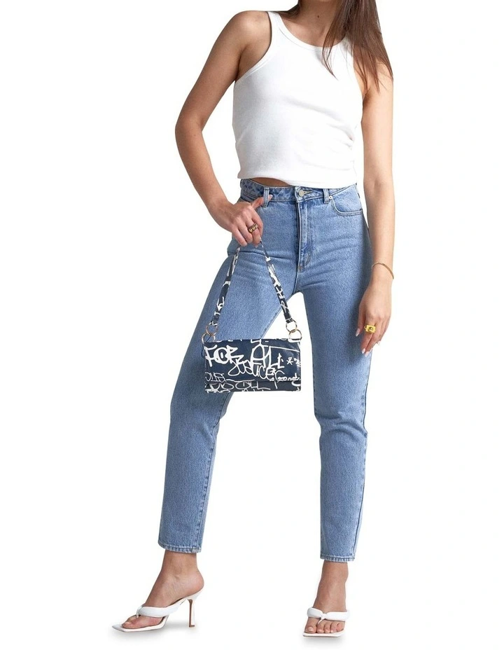 A 94 High Slim Jean Ariane Organic Blue image 3