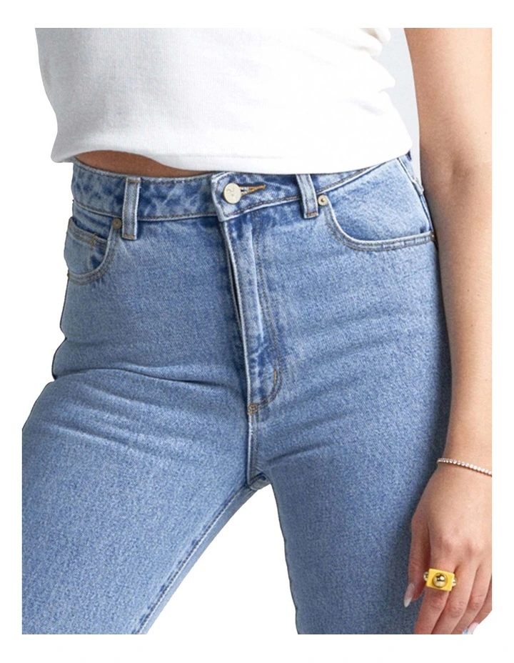 A 94 High Slim Jean Ariane Organic Blue image 7