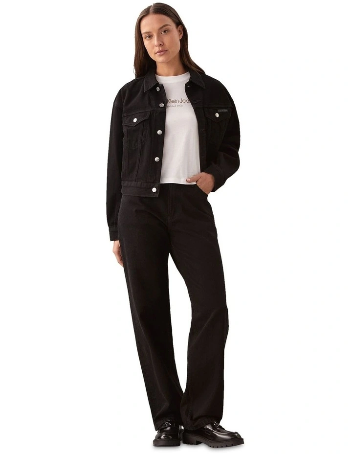 Institutional Graphic Reg Tee in Bright White image 4