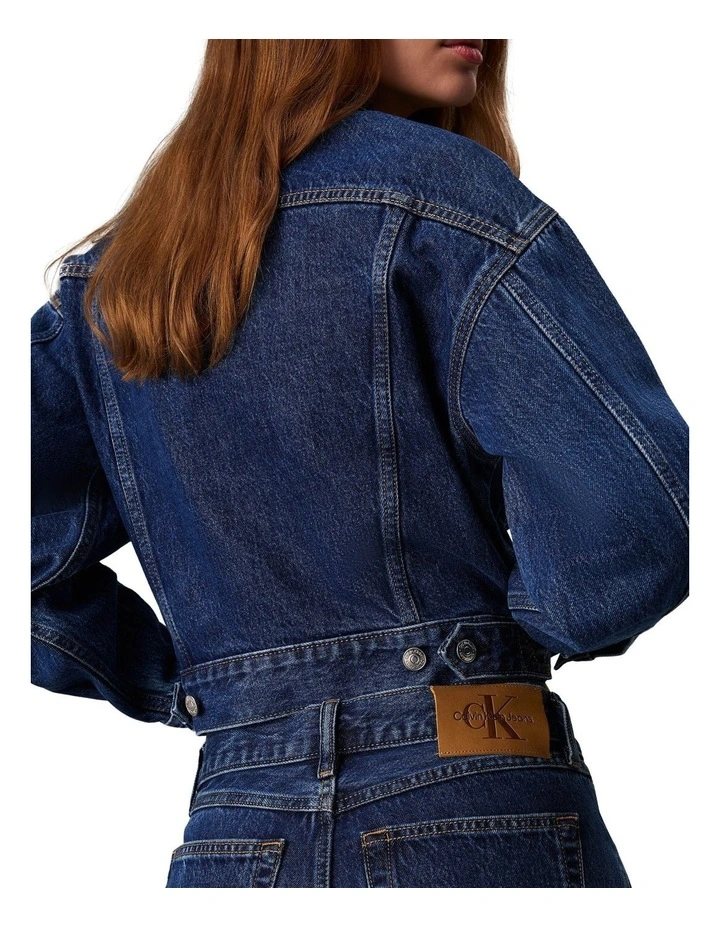 90'S Straight Jeans in Blue image 3
