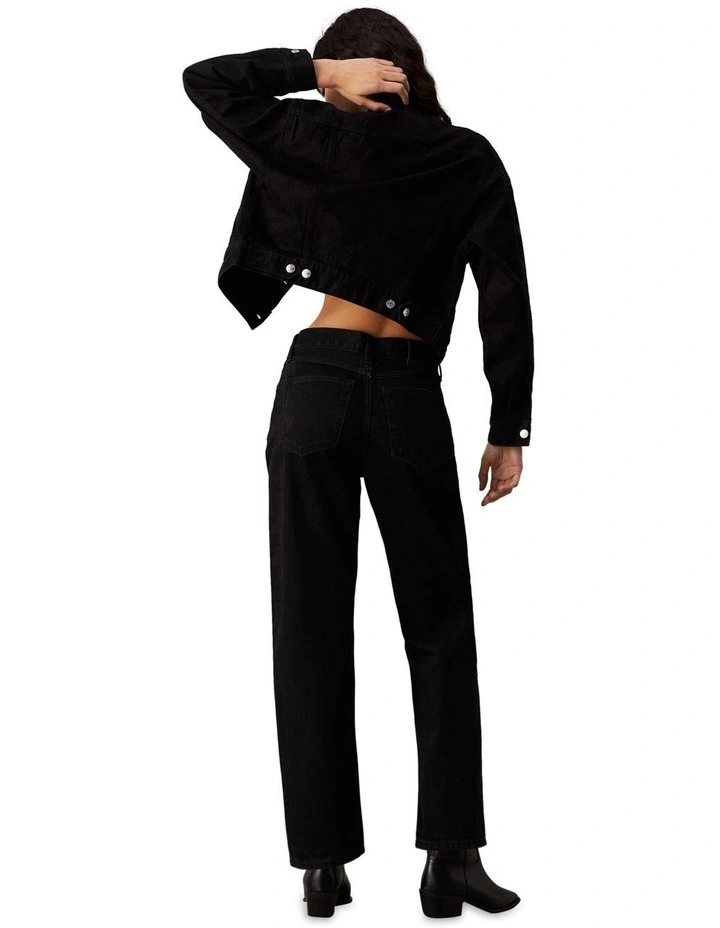 Hero 90'S Straight Pant in Black image 2