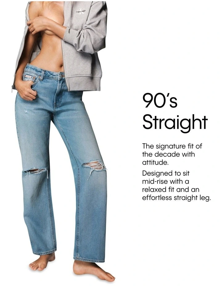 Hero 90'S Straight Pant in Black image 5