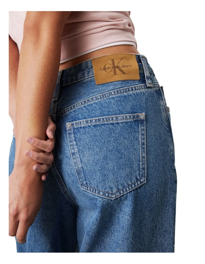 90's Loose Jeans in Denim Medium image 5